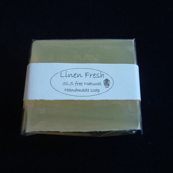 Linen Fresh SLS free Handmade Soap