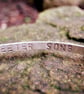 Personalised Silver Bangle - Slinky - Image 4