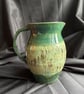 Large Mossy Green Jug