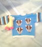 Round Neck Jumper with Badger Design for Babies and Toddlers, Novelty Jumper - Image 1