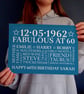 Personalised 60th Birthday Word Art - BD607 - Image 2