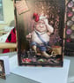 Gardening gnome Fathers day card - Image 1
