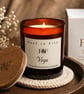 Orange Blossom, Jasmine & Amber Candle - Coconut Wax - Handmade Gift Box