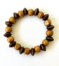 Wooden elastic bracelet - stretch bracelet