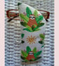 Cute Sloths White Cotton Glasses Case 