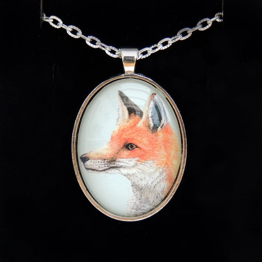 Fox Pendant Necklace - Simply Silver Style