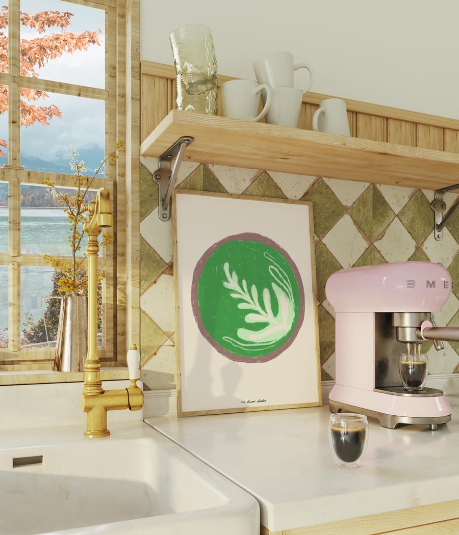 Matcha Art Print Poster