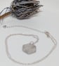 Fine Silver Hexagon Pendant - Image 3