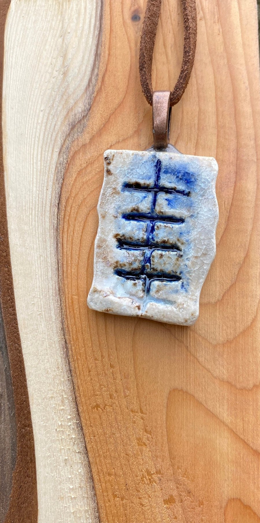 Ogham cheap name pendant