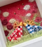  Shadow box frame square  "Betty & Bert” - Image 3