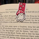 Mushroom Blowing Raspberry Magnetic Bookmark