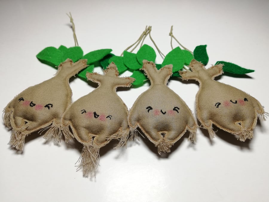 Green Leaf Mandrake Baby Decoration