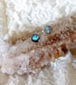 Labradorite Cabochon Earrings - Image 4