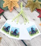 Witches Hat Gift Tags - set of 4 tags - Image 2