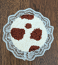 Cow Print Mug Rug  - Image 1