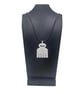 Duafe pendant, ghanaian adinkra comb symbol necklace, african jewellery, akan - Image 2