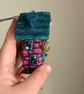 Spun Cotton Baba Yaga Hut Purple - Image 9
