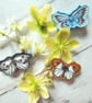 Handmade 'Large White' Butterfly Brooch - Image 5