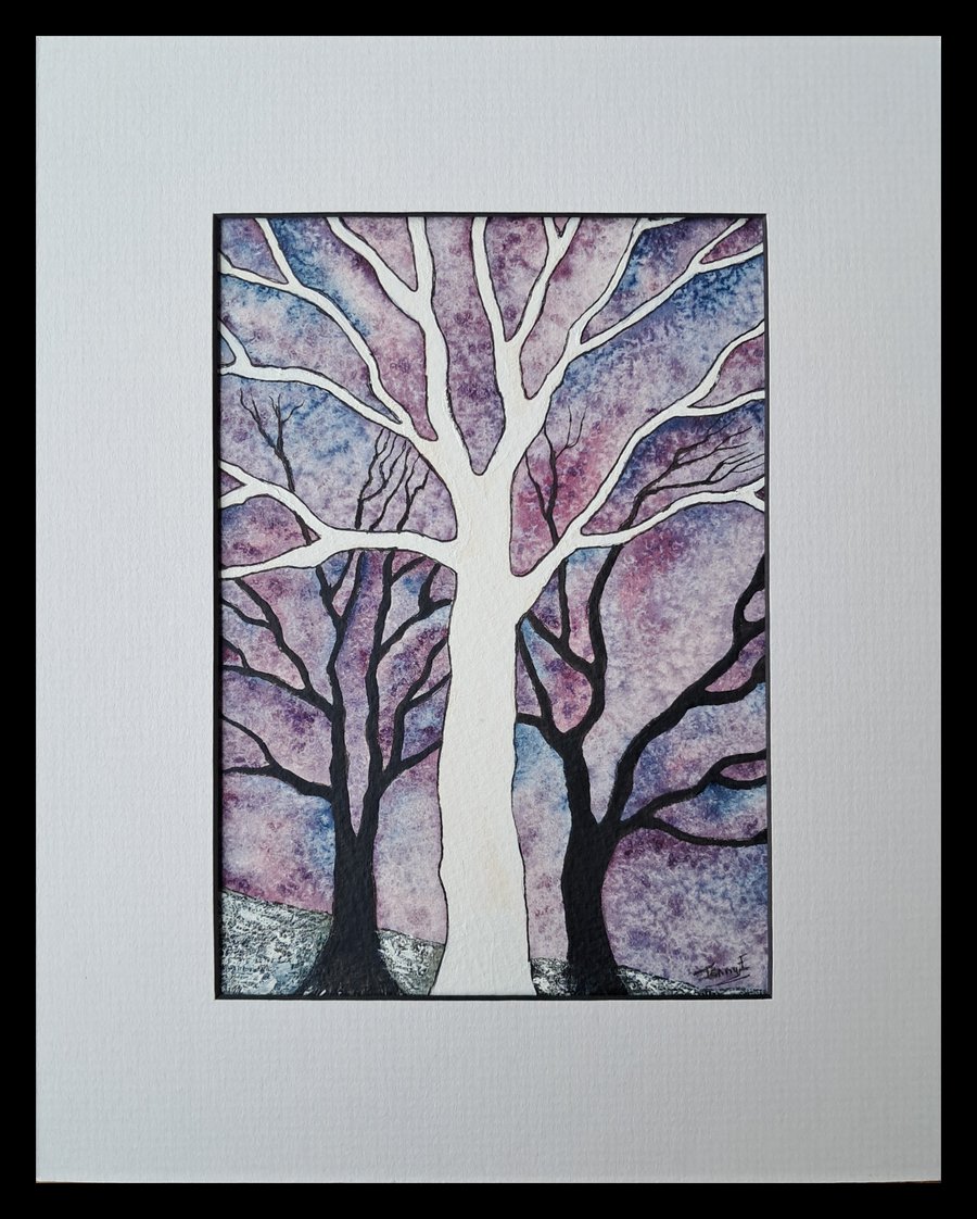 Eerie Stillness, an original painting