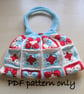 Crochet pattern for bag. PDF crochet pattern. Crochet bag pattern and tutorial. - Image 2
