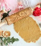 Stars and Swirls Embossing Rolling Pin
