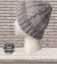 Hand Knitted Hat, Ladies Cable Hat, Woolly Hat - Image 1