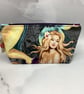 Mermaids makeup bag, zip bag, options, Handmade - Image 7