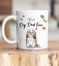 Best Dog Dad Lhasa Apso Ceramic Mug