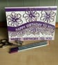 Handmade Embossed Birthday Card  - Image 1
