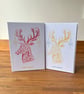 Christmas Stag with Stars. - Image 1