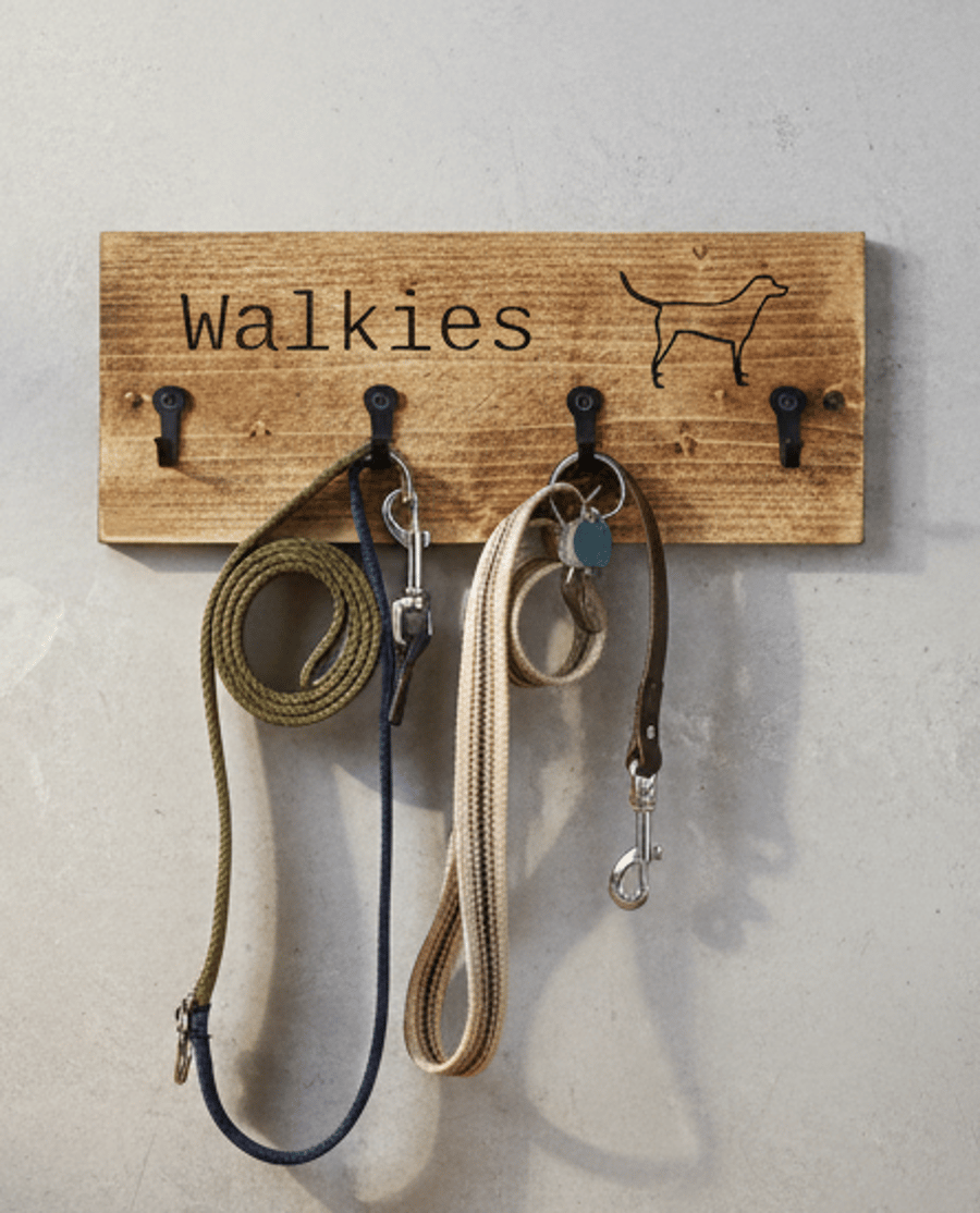 The Walkies - Dog lead hooks