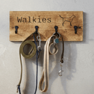 The Walkies - Dog lead hooks