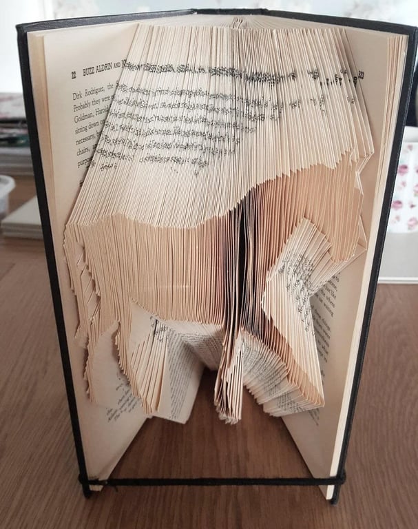 Horse MMF Book Folding Pattern - EMAILED PDF PATTERN