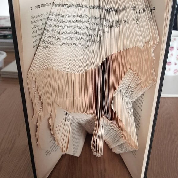 Horse MMF Book Folding Pattern - EMAILED PDF PATTERN