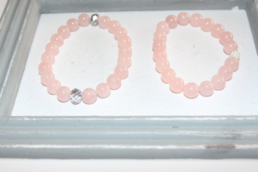 Semi precious gemstone bracelets