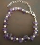 Handmade bracelet made using pre-loved beads. - Image 2