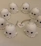 Handmade Crochet Ghost Bunting
