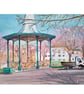 Framed Original Painting Devonport Park Plymouth Gouache and Watercolour  - Image 6