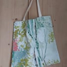 Small Bag Silver Birch Tree Themed Cotton Double Sided 