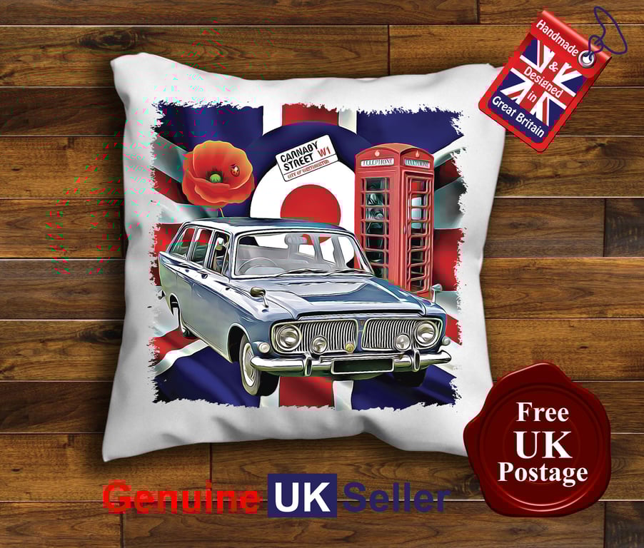 Ford Zephyr 6 Estate Cushion Cover, Ford Zephyr 6 Estate Cushion,