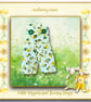 Lemon Flowered Dungarees to fit the Little Nippers and Bunny Hugs 