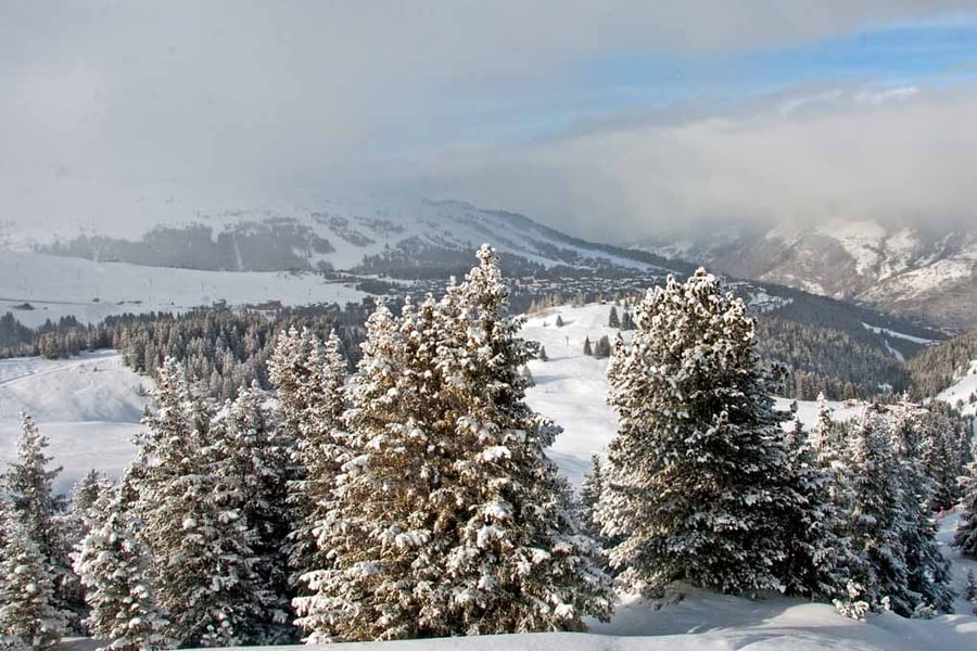 Courchevel 3 Valleys French Alps France Photograph Print