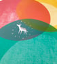 Magic Donkey No.7 three-colour A2 screen-print - Image 3