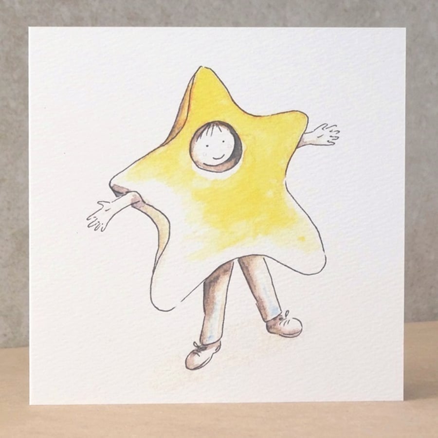 S A L E   Christmas Card eco 'Christmas Star'