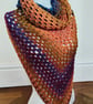 Autumn Sparkle Hooded Scarf