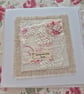 Handmade blank card 