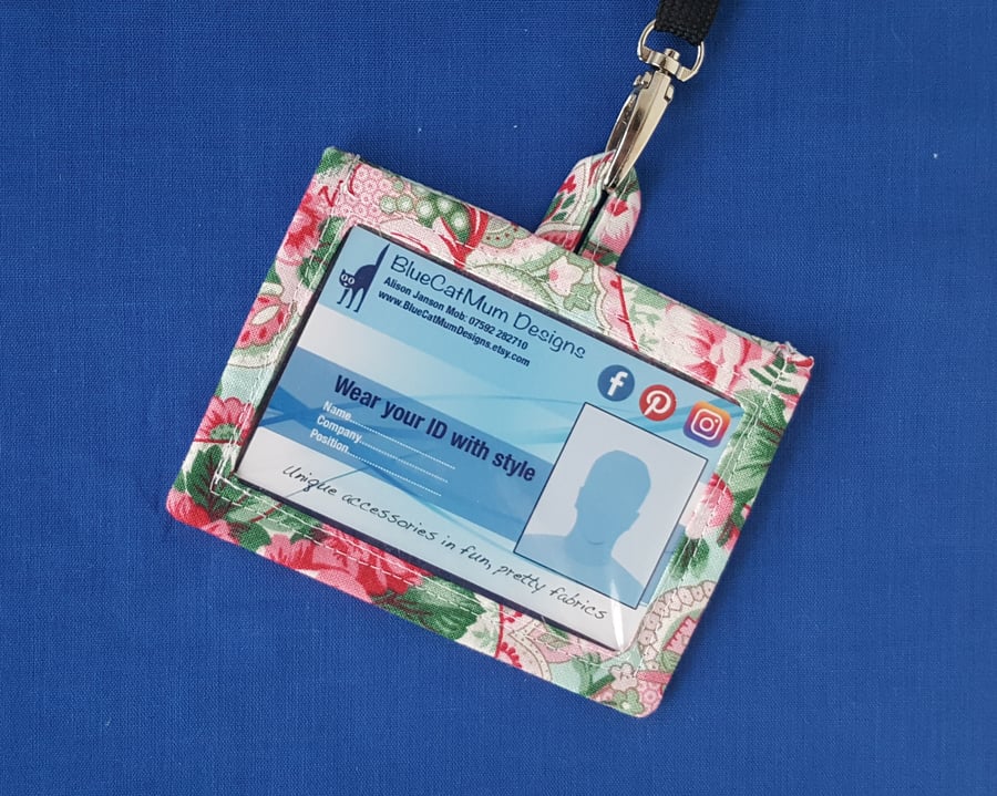 Seconds Sunday ID holder, Name badge holder, Teacher Gift - Free P&P