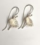 Dandelion seed eardrop made from Silver - Image 7