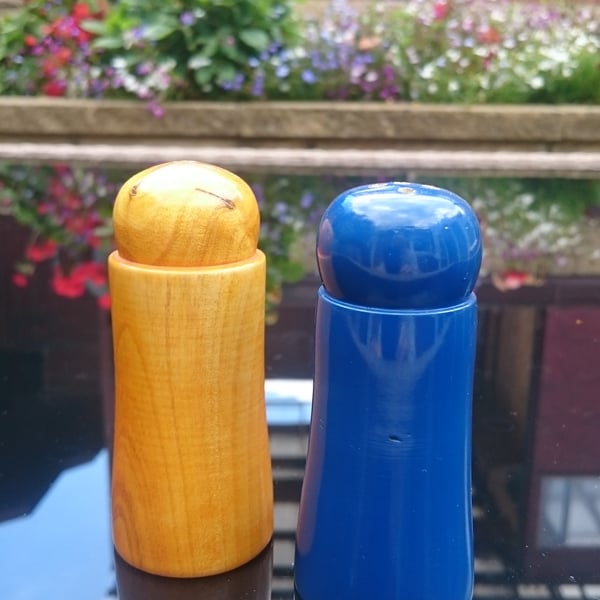 Salt & Pepper Shakers ( 116 ) Handmade Wooden