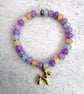 Glass bead charm bracelet - Image 2